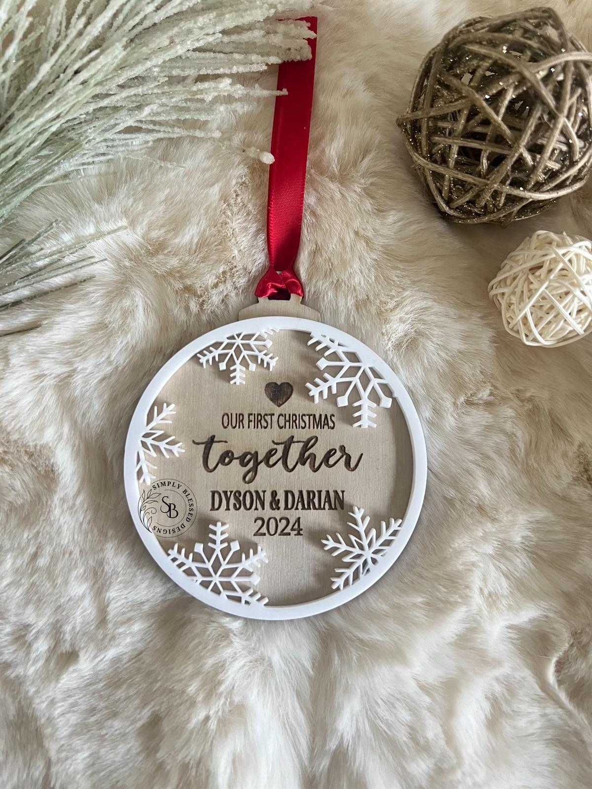 First Christmas Together Ornament