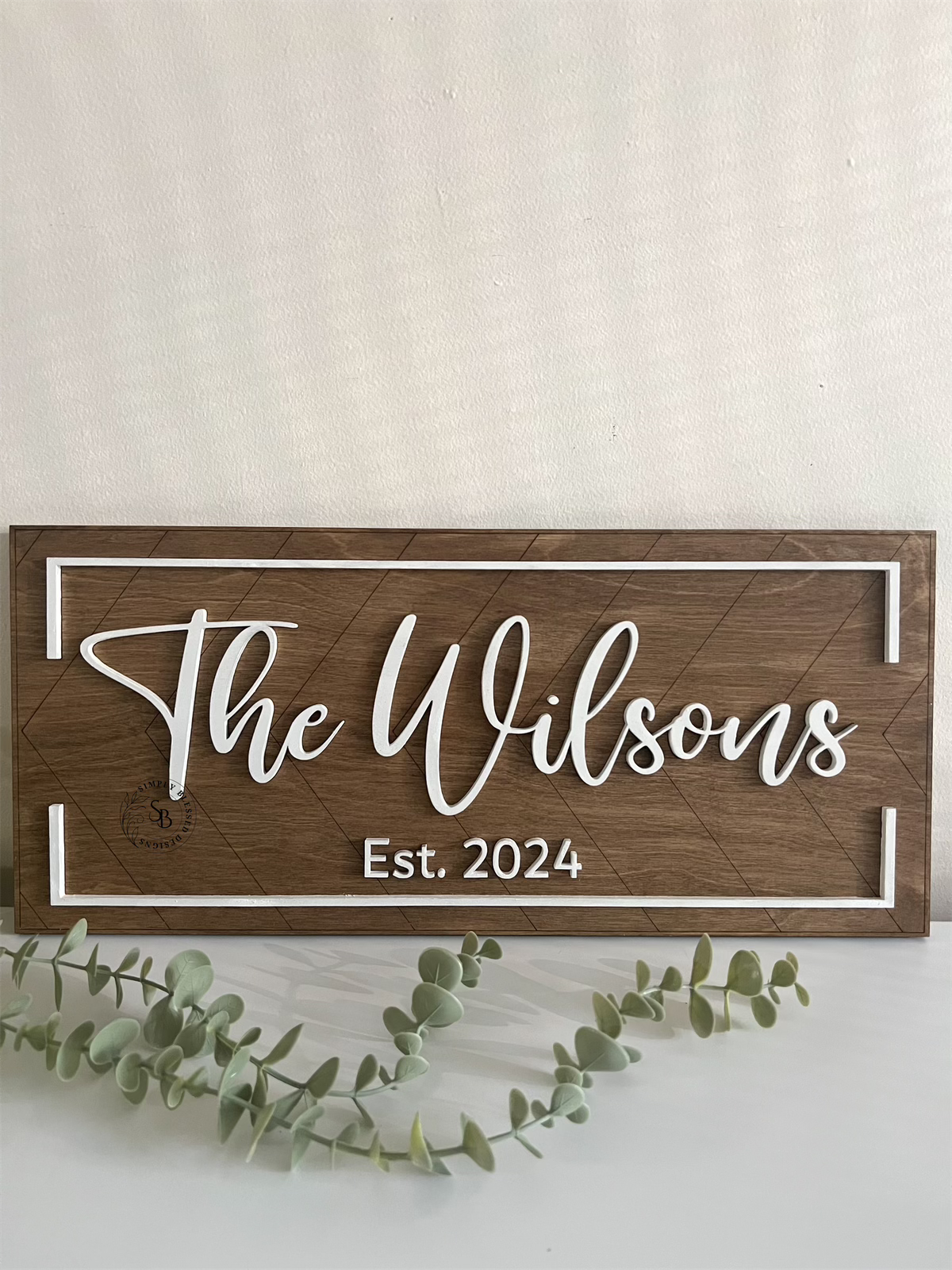 Custom Family Home Sign