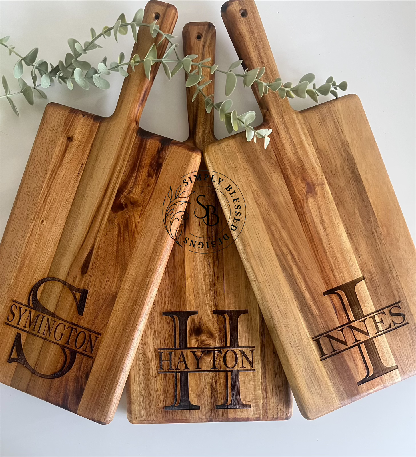 Custom Charcuterie Board with Handle