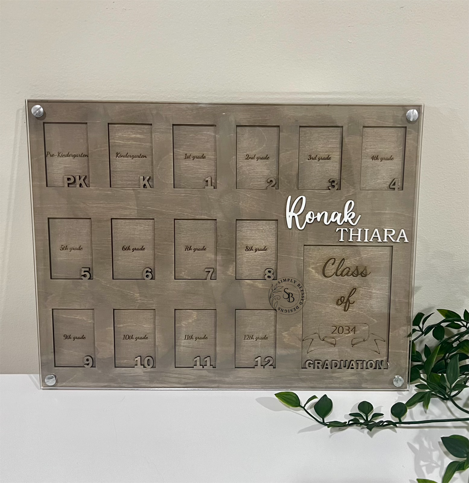 School Years Photo Frame