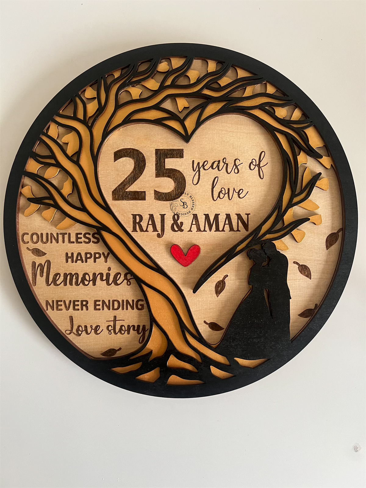 Eternal Love Tree Plaque