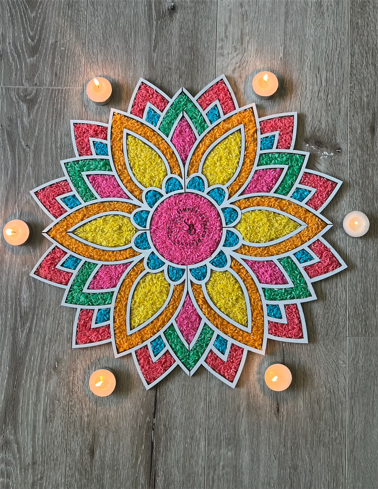 Diwali Reusable Rangoli