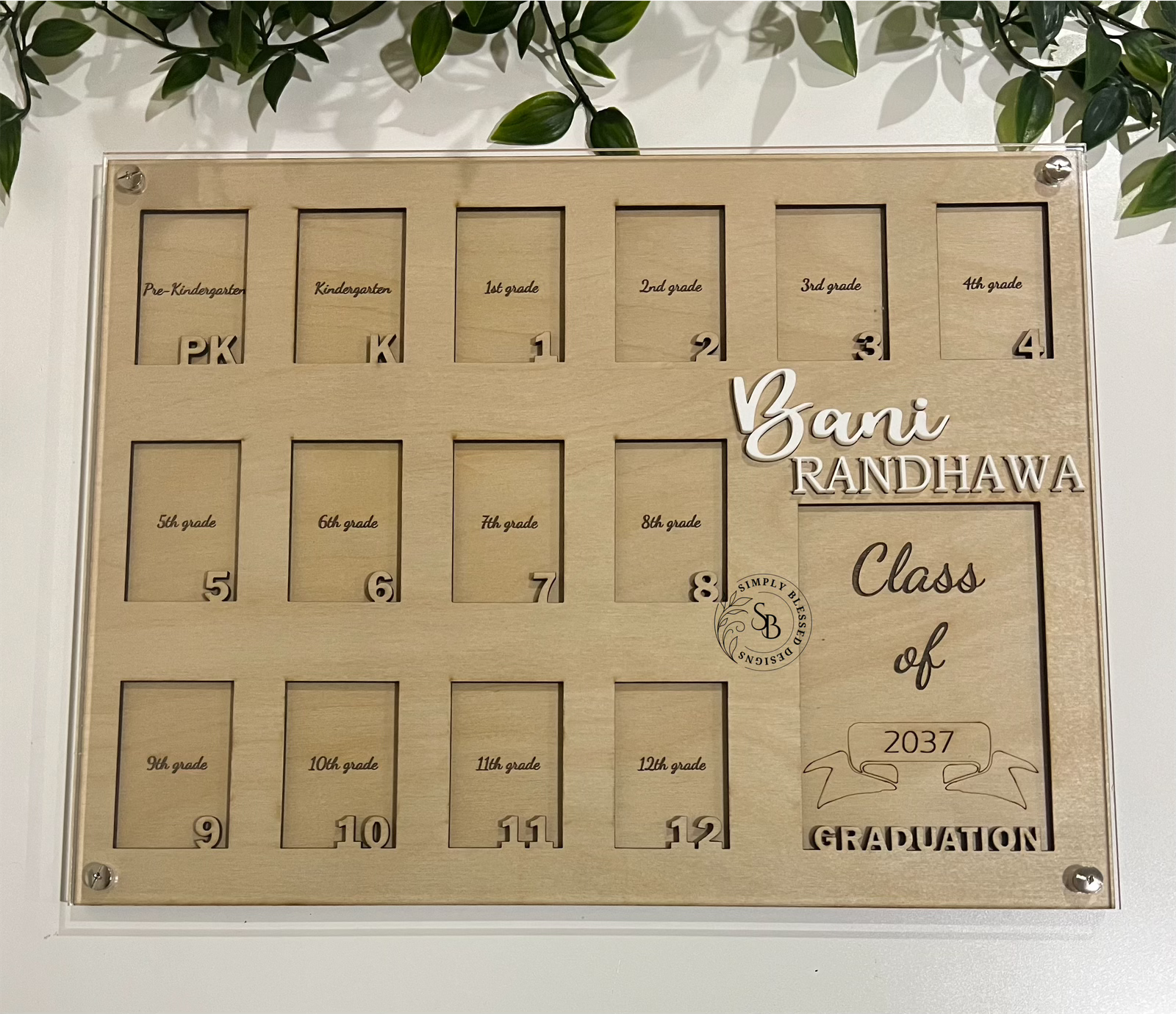 School Years Photo Frame