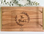 Leaf Wreath Decorative Tray