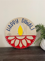 DIY Diwali Diya Sign Kit