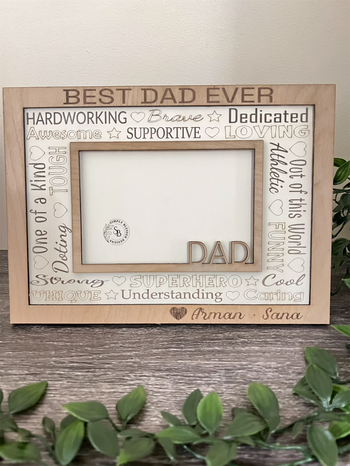 Word Cloud Picture Frame