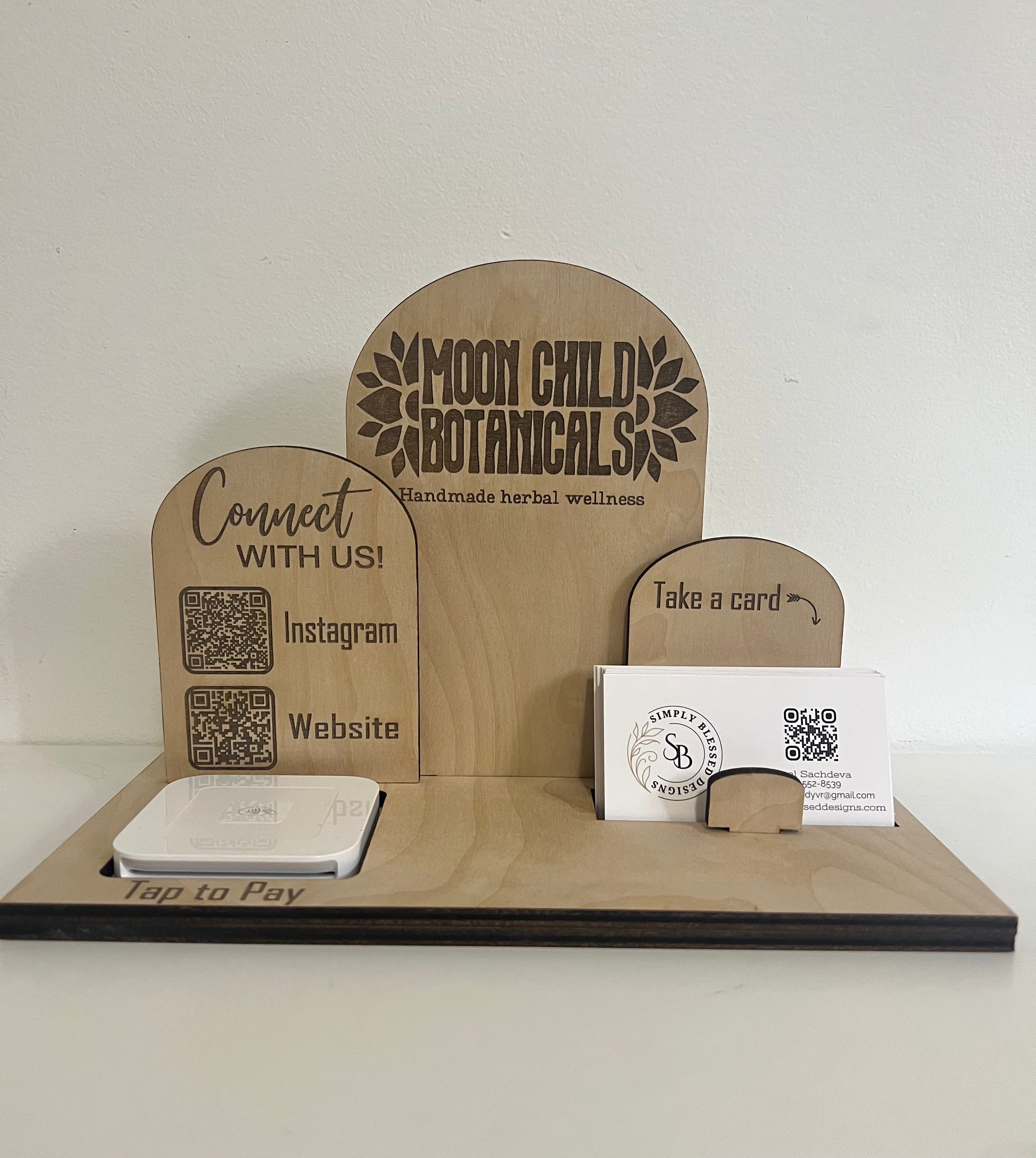 Wooden Business Sign