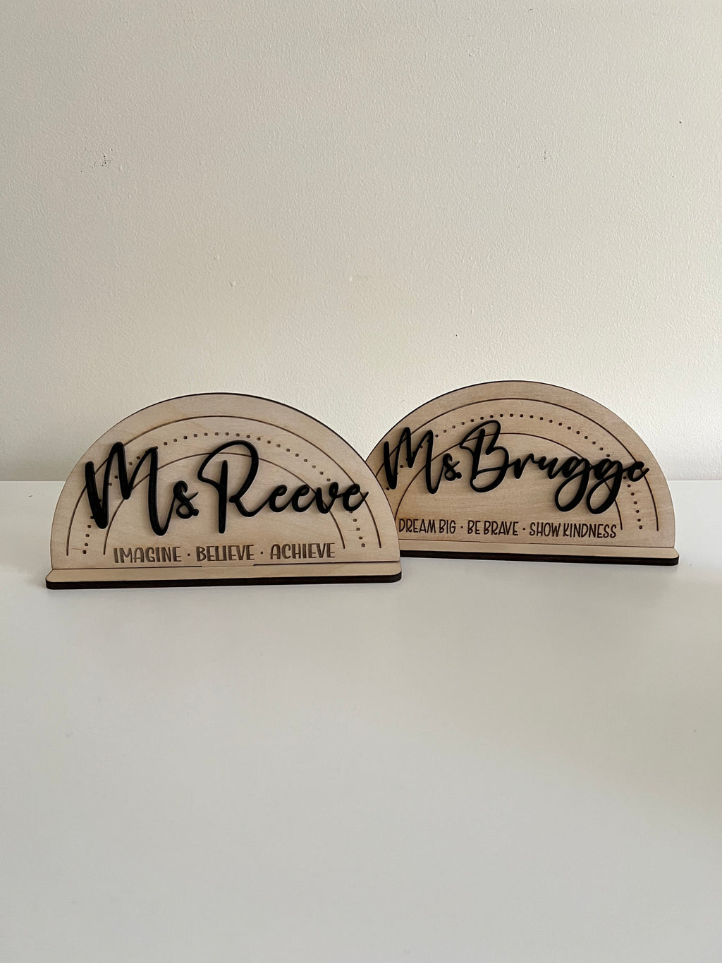 Teacher Desk Sign