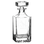 750 mL Square Glass Decanter Only