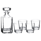 750 mL Square Glass Decanter Set