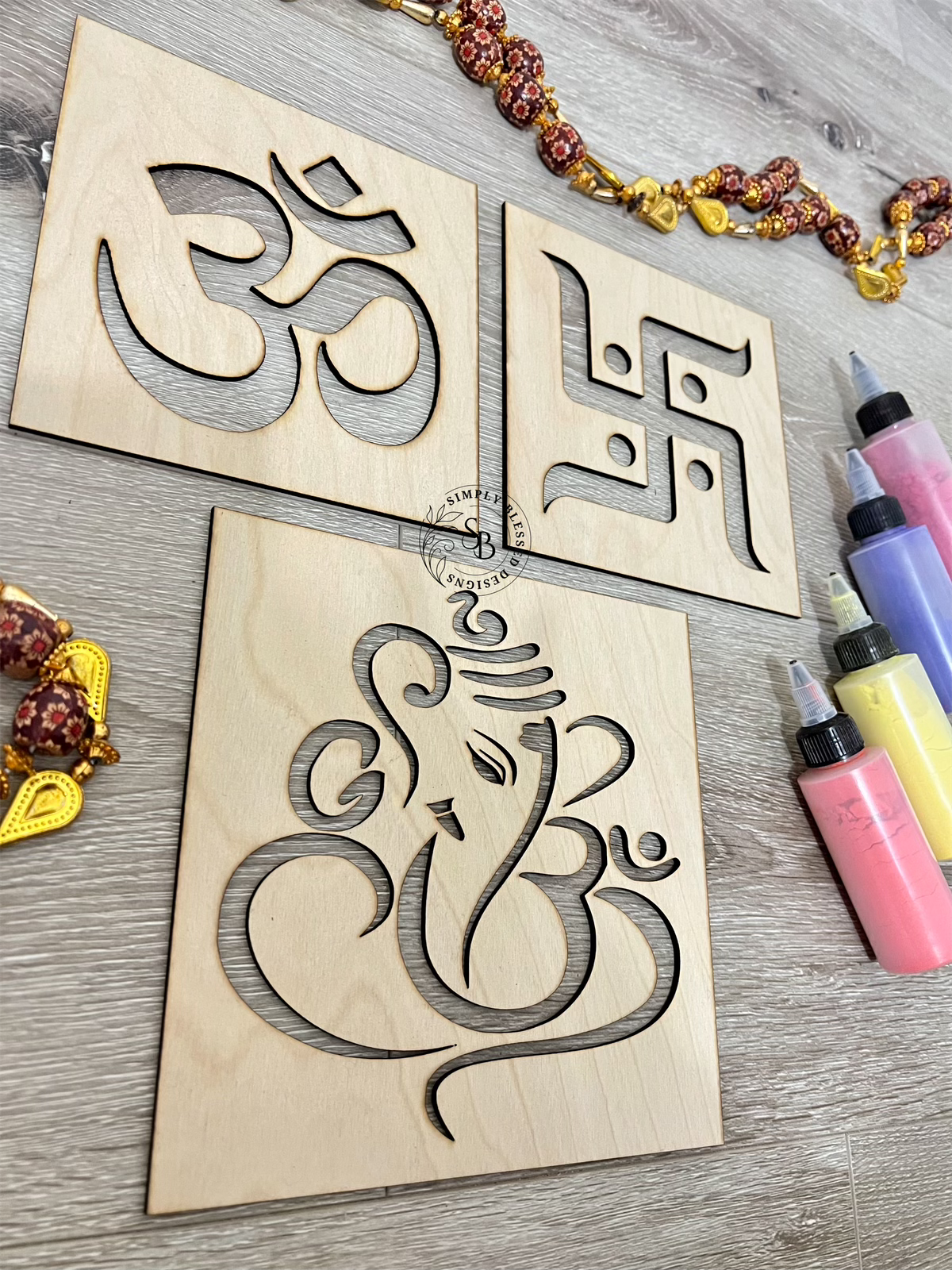Rangoli Wooden Stencils