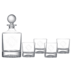 850 mL Round Golf Glass Decanter Set