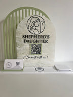 Full Double Arch Business Sign & Square Reader