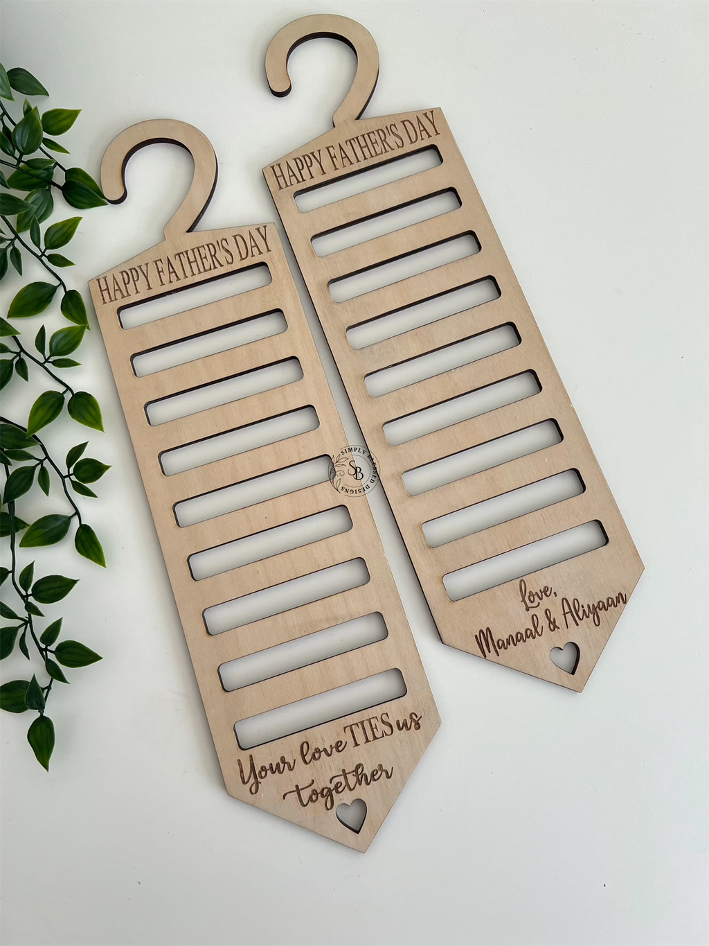 Wooden Tie Hanger