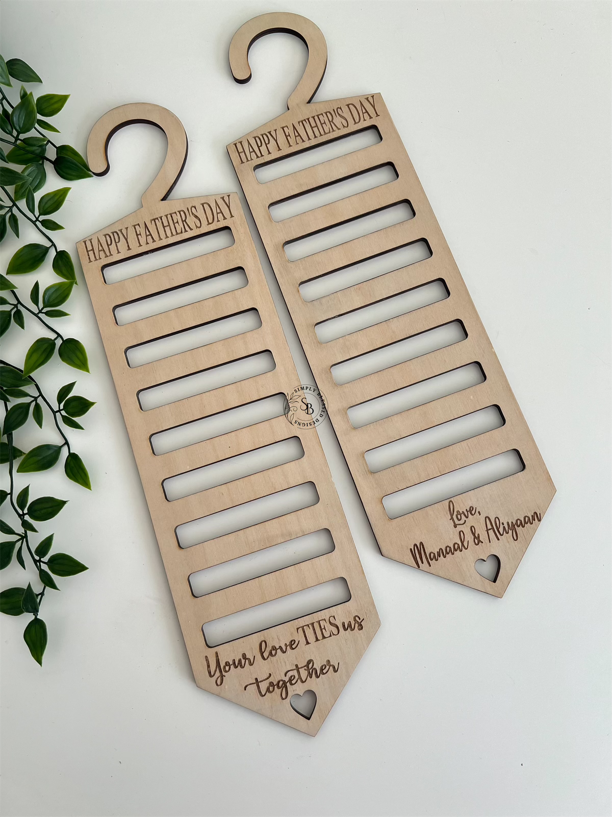 Wooden Tie Hanger