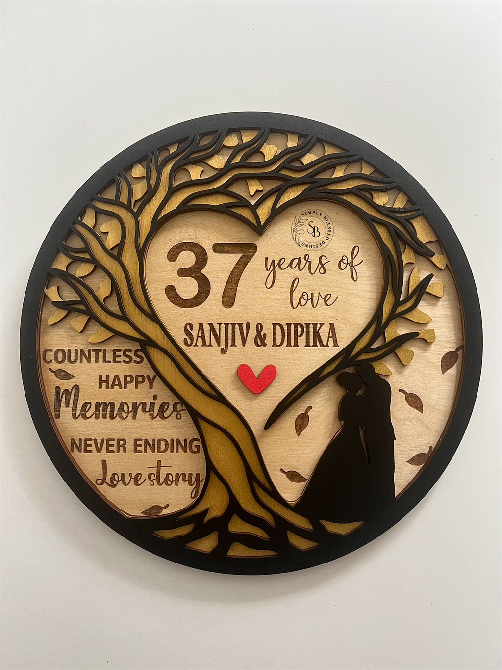 Eternal Love Tree Plaque