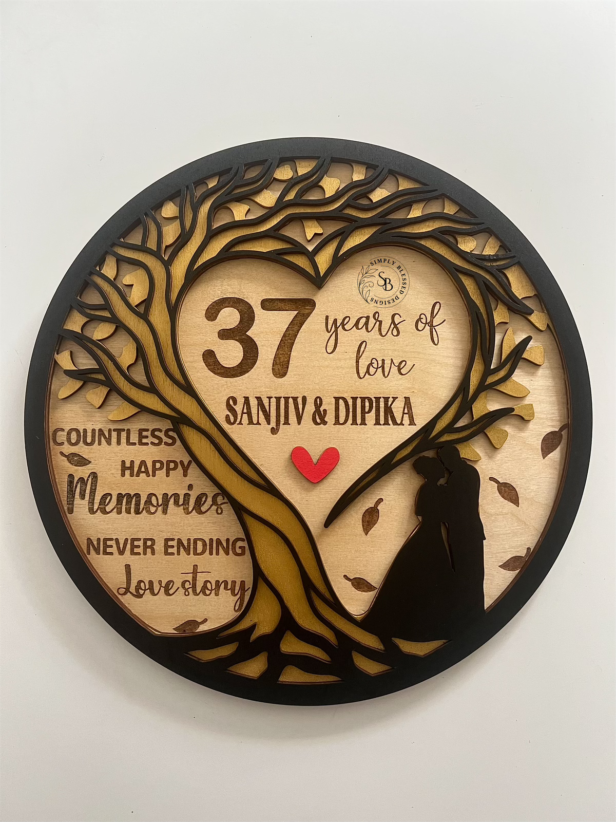 Eternal Love Tree Plaque