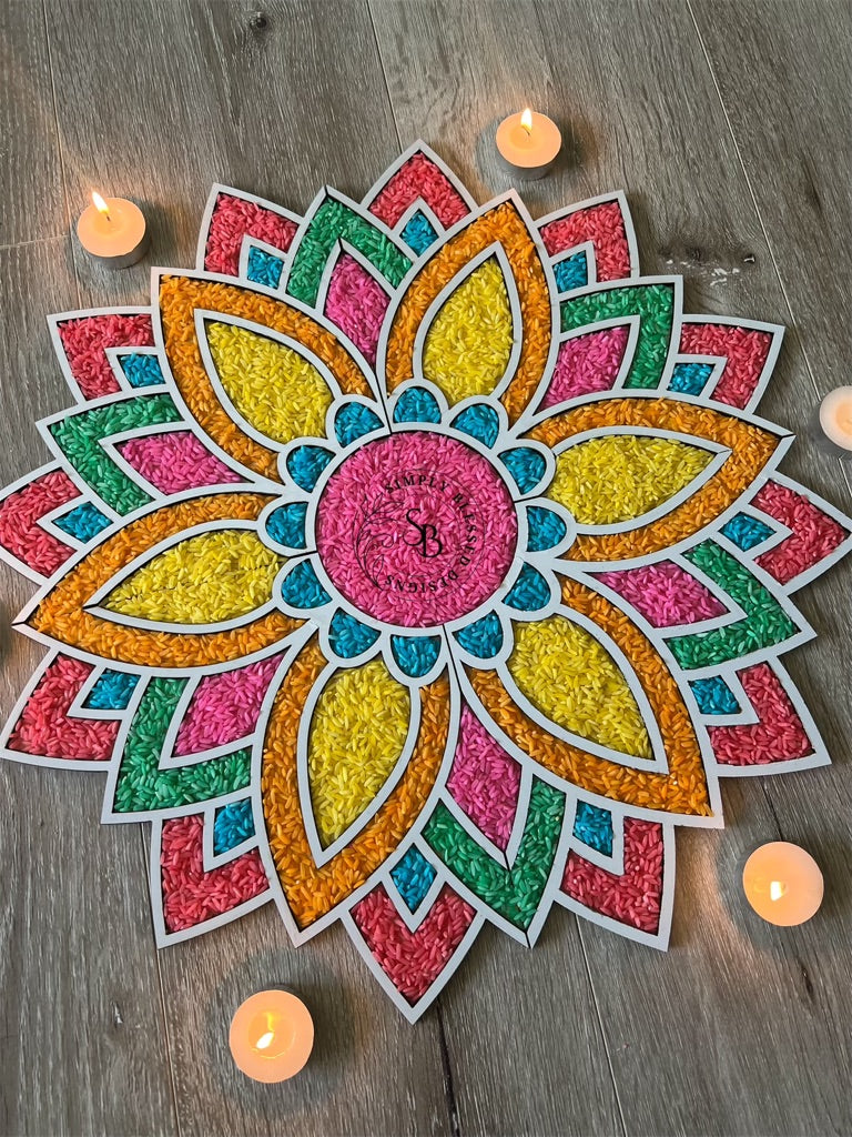 Diwali Reusable Rangoli
