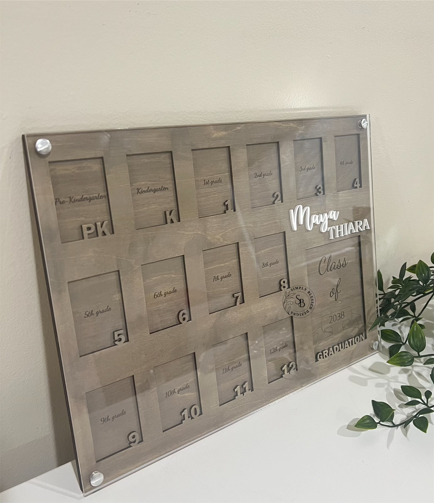 School Years Photo Frame