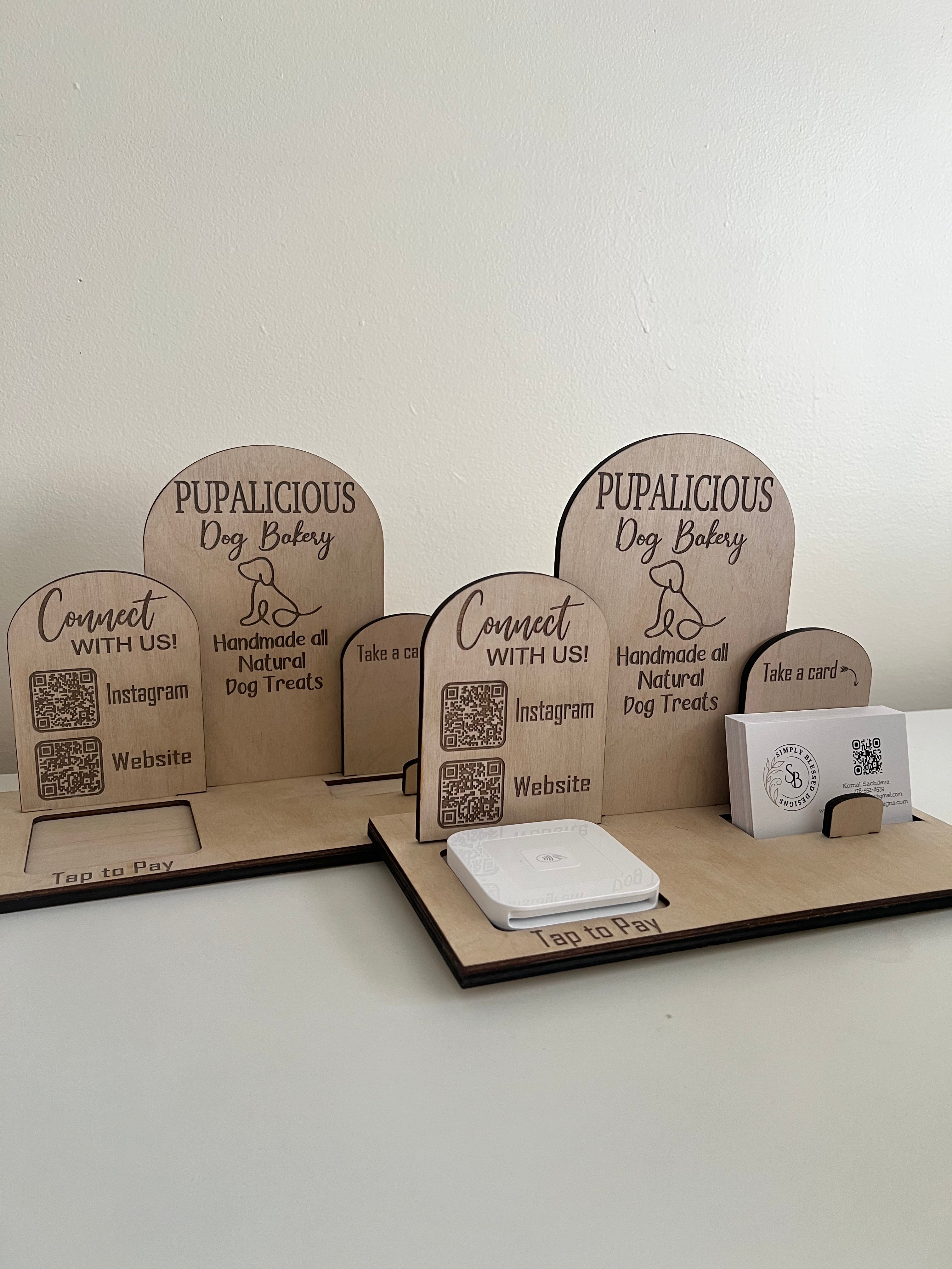 Wooden Business Sign