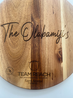 Round Acacia Board