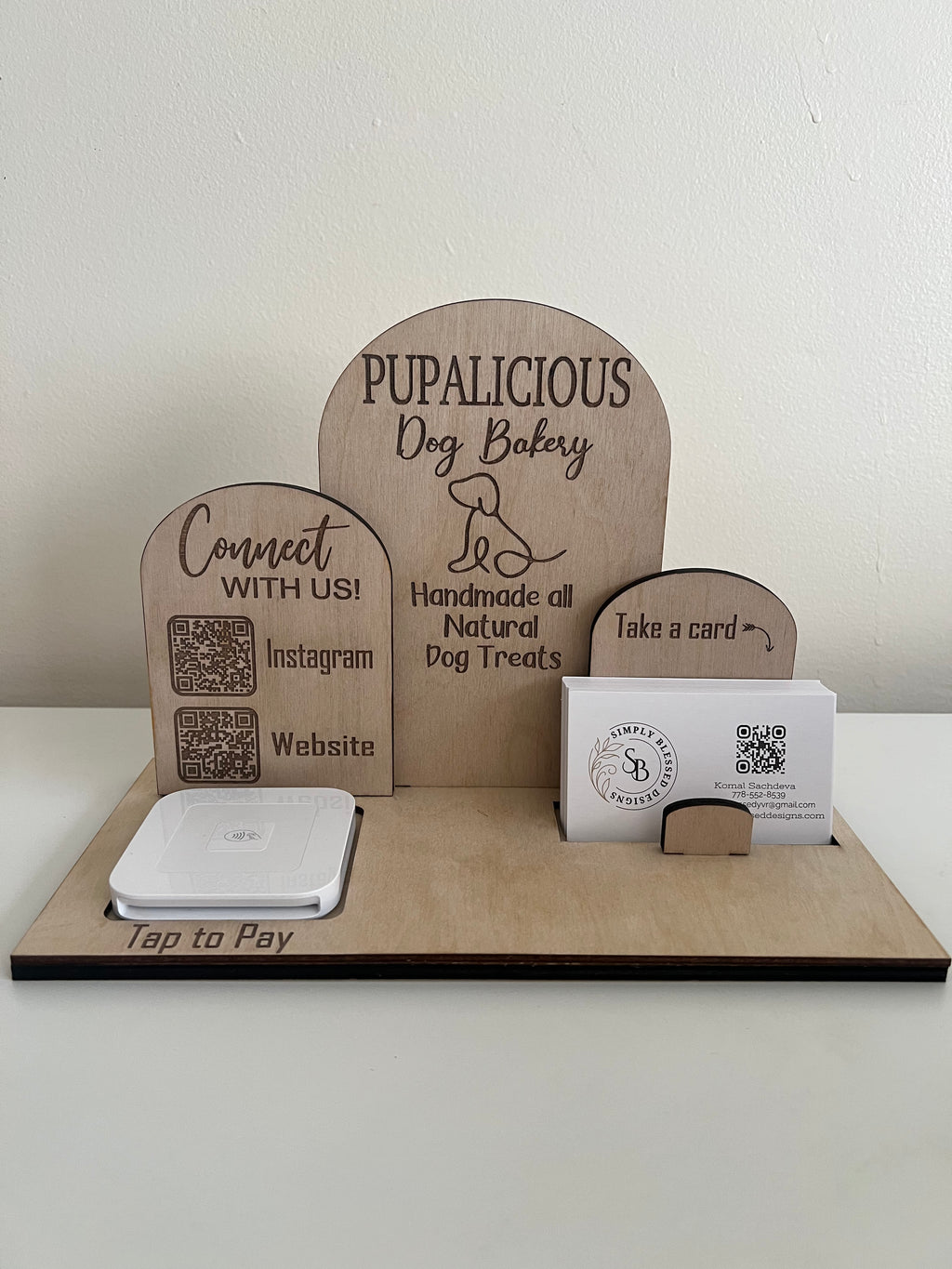 Wooden Business Sign
