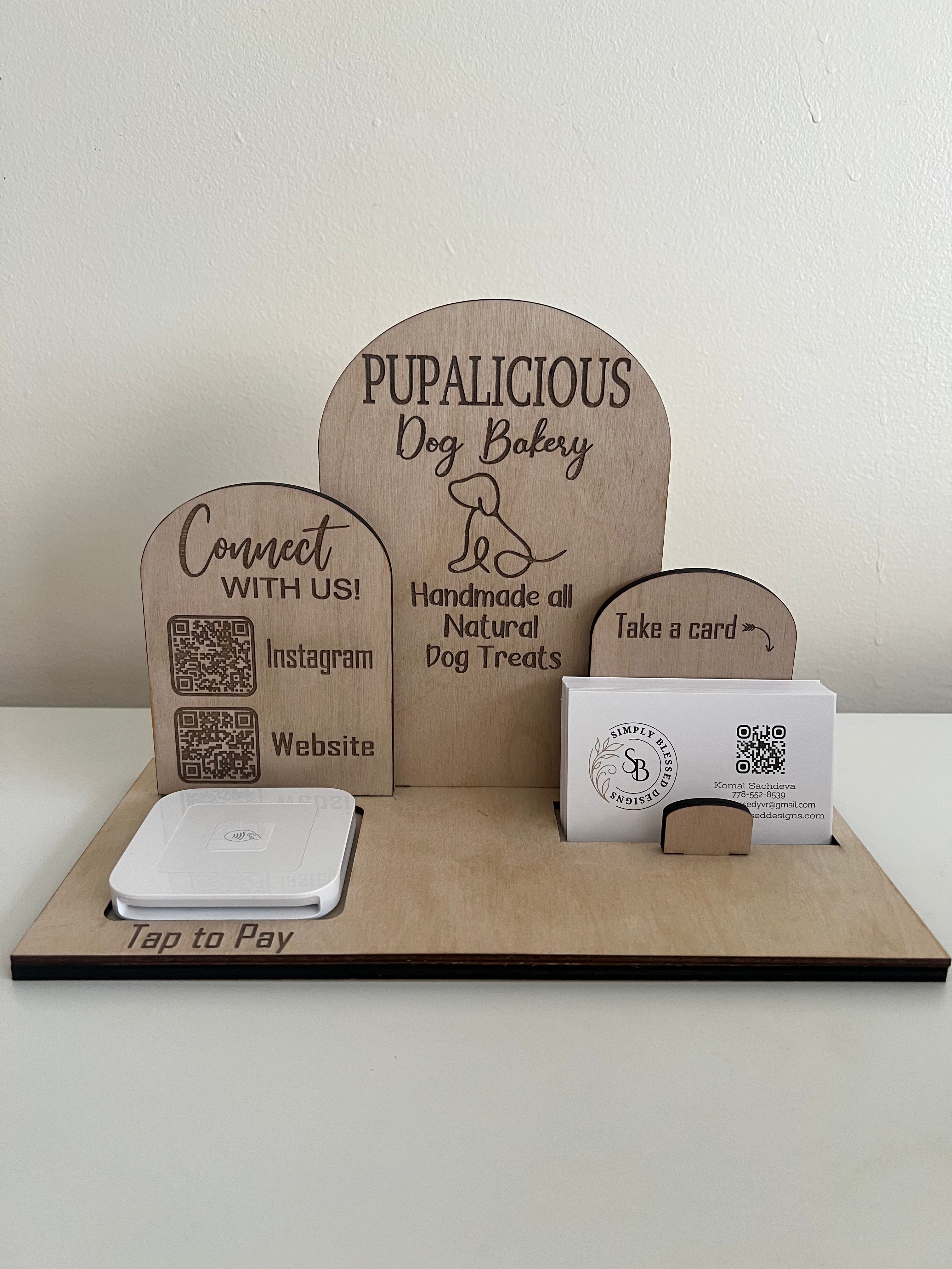 Wooden Business Sign