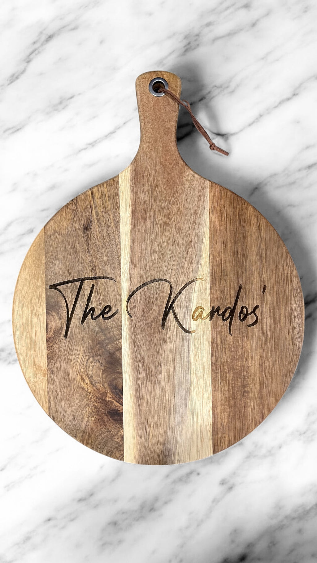 Round Acacia Board