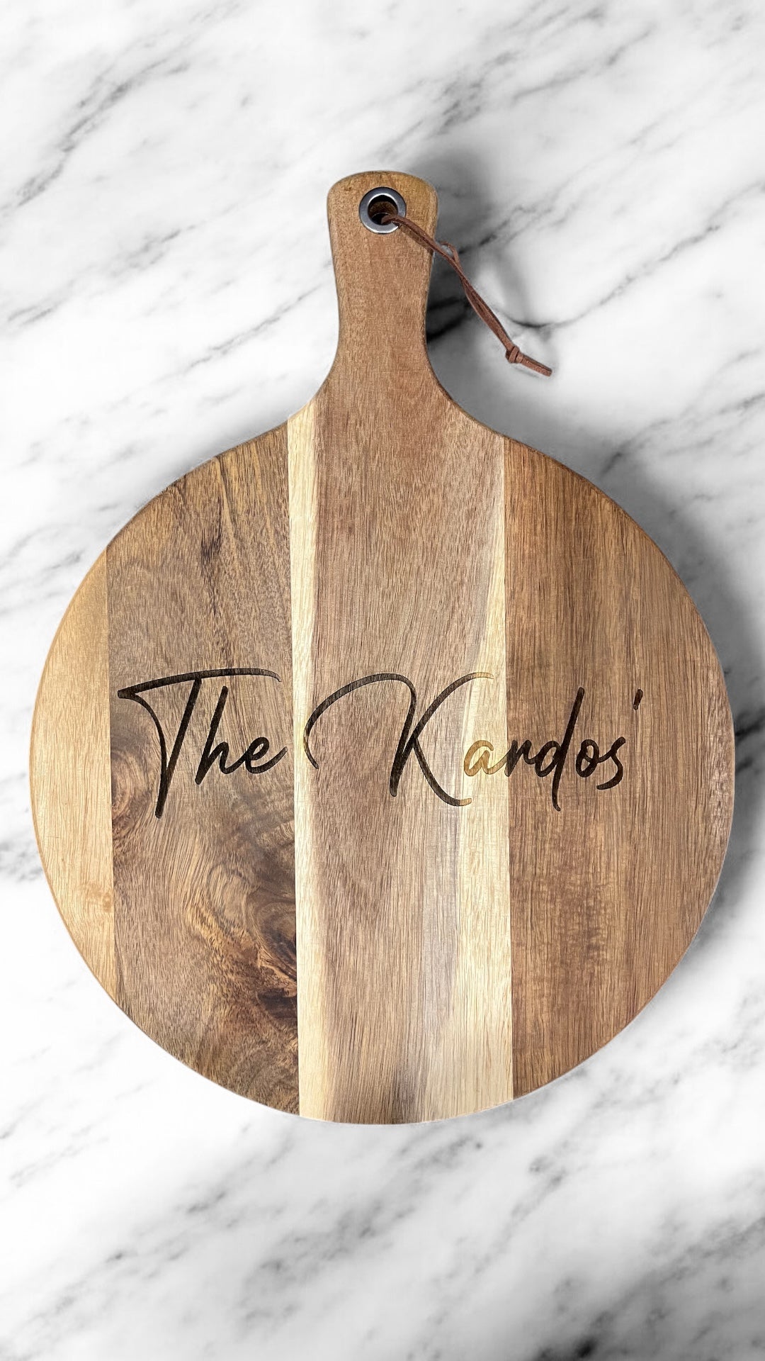 Round Acacia Board