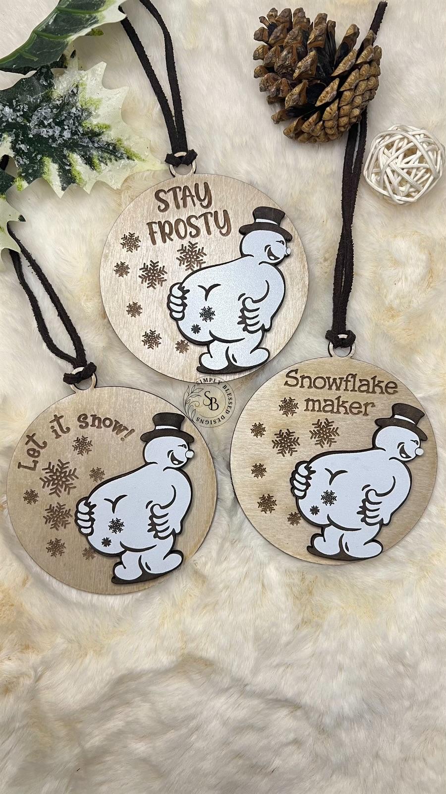 Frosty the Snowman Ornaments