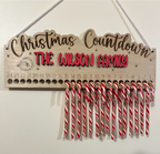 Candy Cane Christmas Countdown