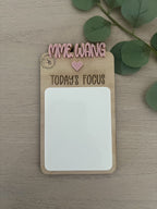 Personalized Dry Erase Notepad