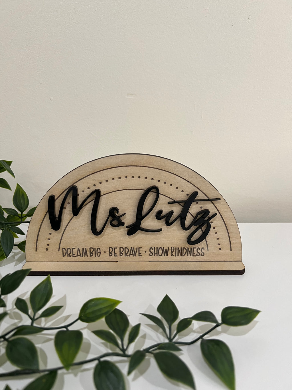 Teacher Desk Sign