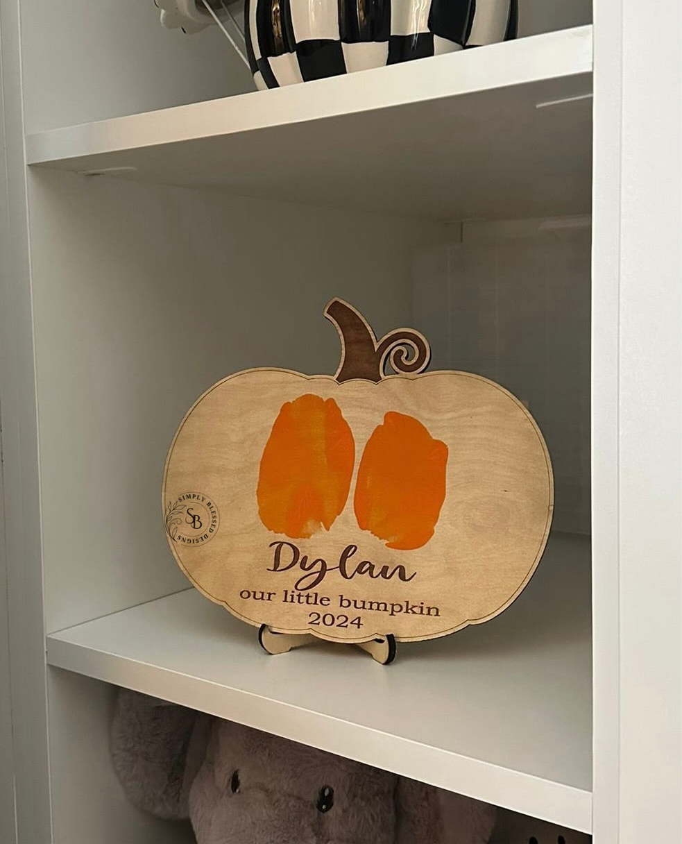 Our Little Bumpkin Plaque