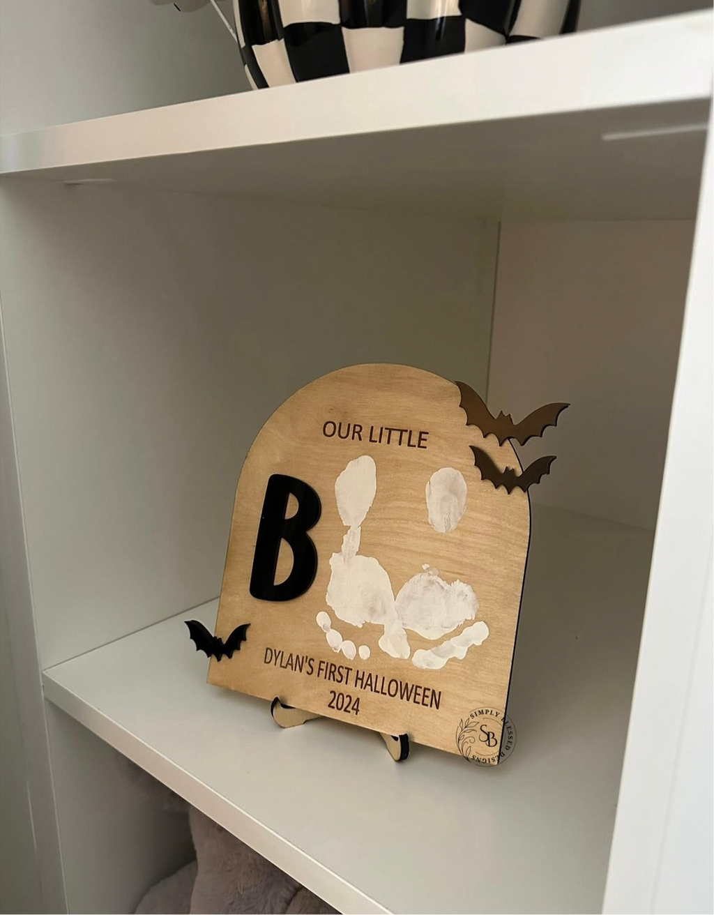 Our Little Boo Plaque