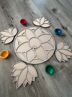 Lotus Reusable Rangoli