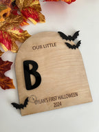 Our Little Boo Plaque
