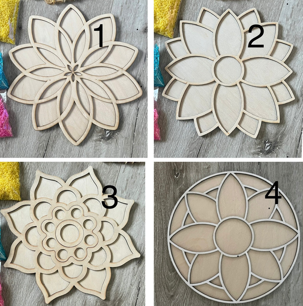 Lotus Reusable Rangoli