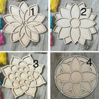 Lotus Reusable Rangoli
