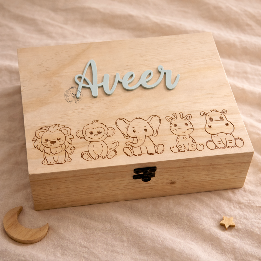 Animal Themed Keepsake Box