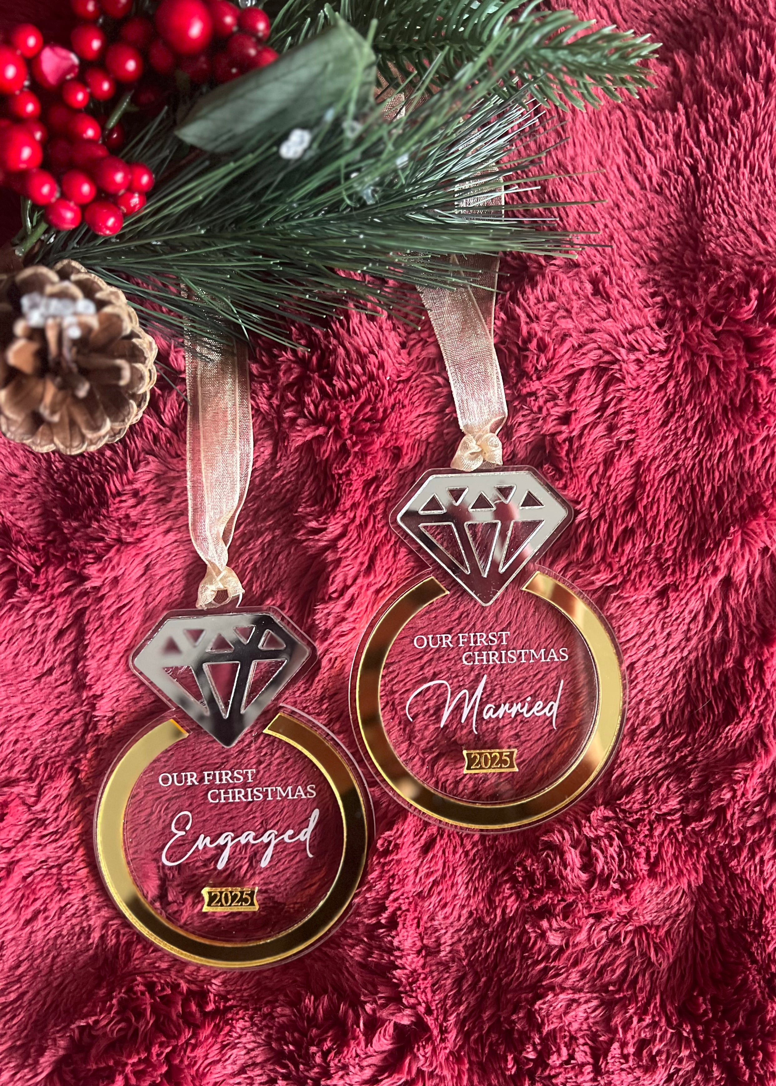 Acrylic Ring Ornament