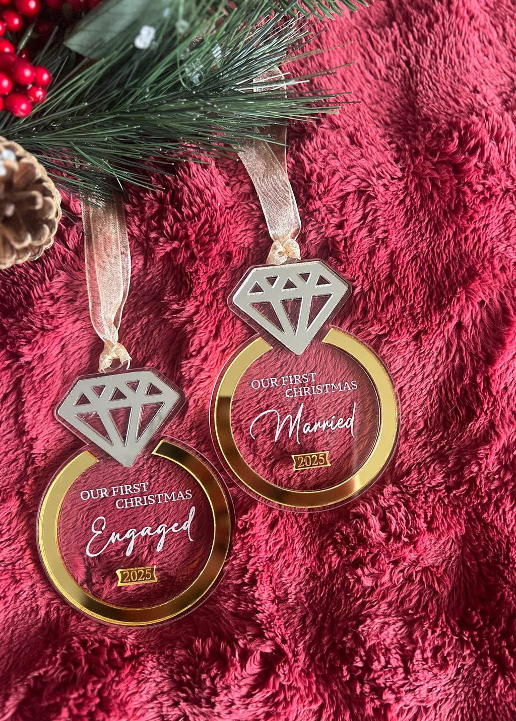 Acrylic Ring Ornament