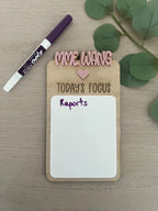 Personalized Dry Erase Notepad