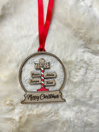 Snow Globe Ornament