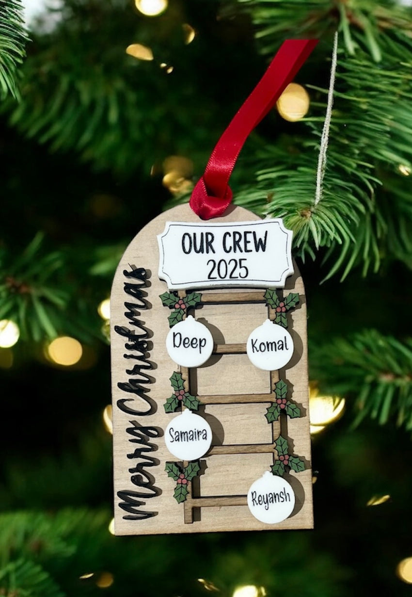 Our Crew Ornament