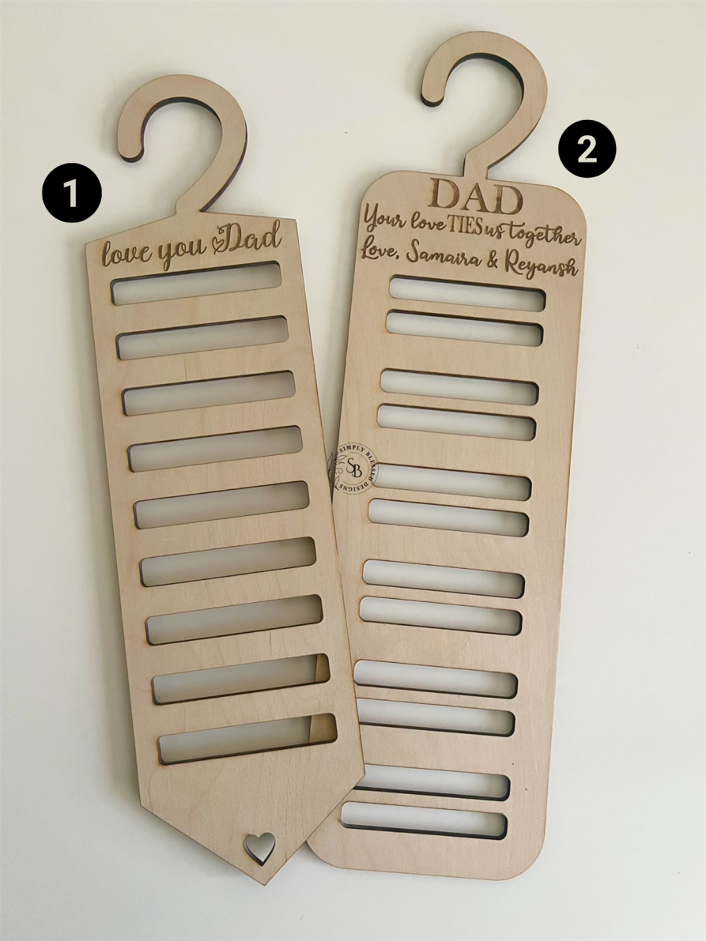 Wooden Tie Hanger
