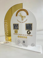5 Star Acrylic Business Sign