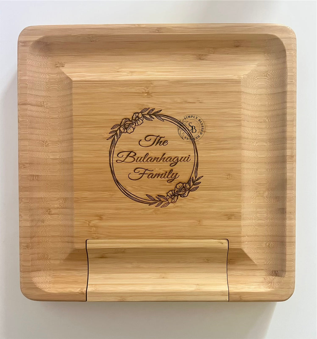 Square Cheeseboard with Utensil Drawer