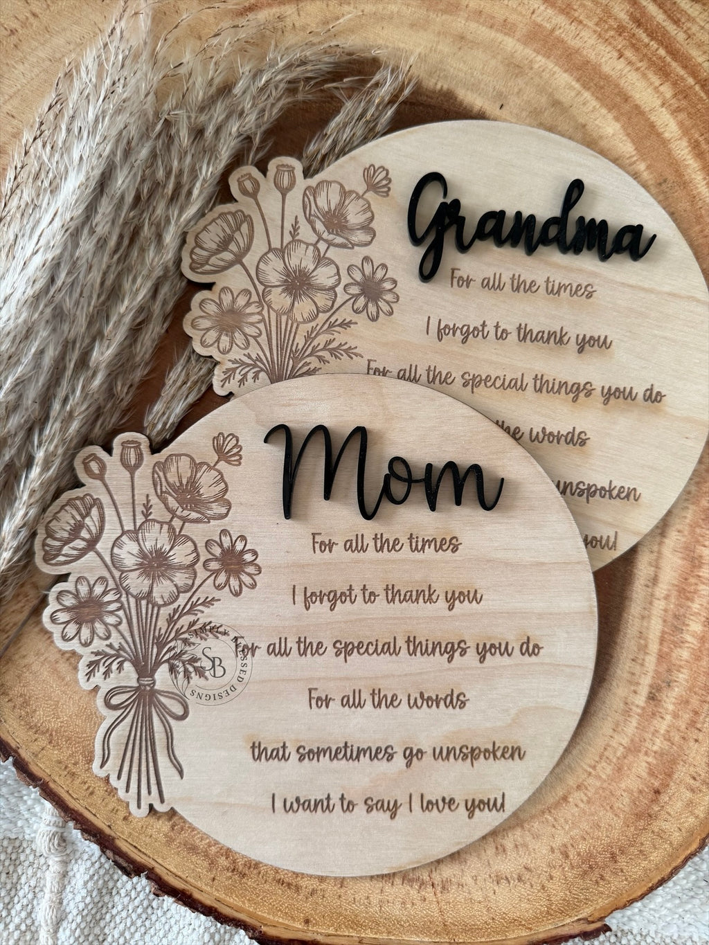 Floral Plaque