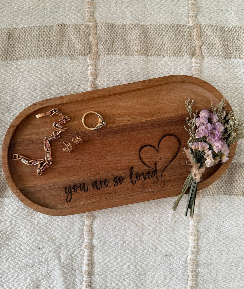 "You Are So Loved" Tray